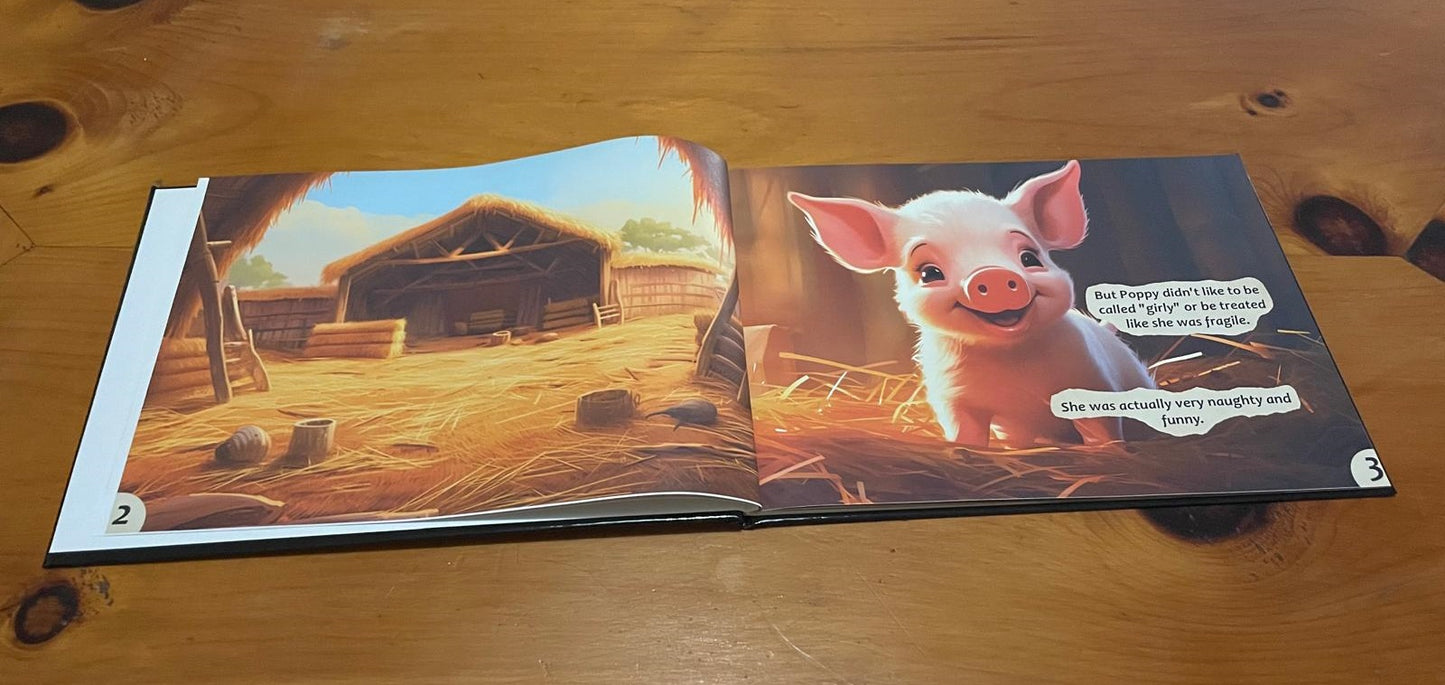 Poppy - The Pink Pig (Hardcover)